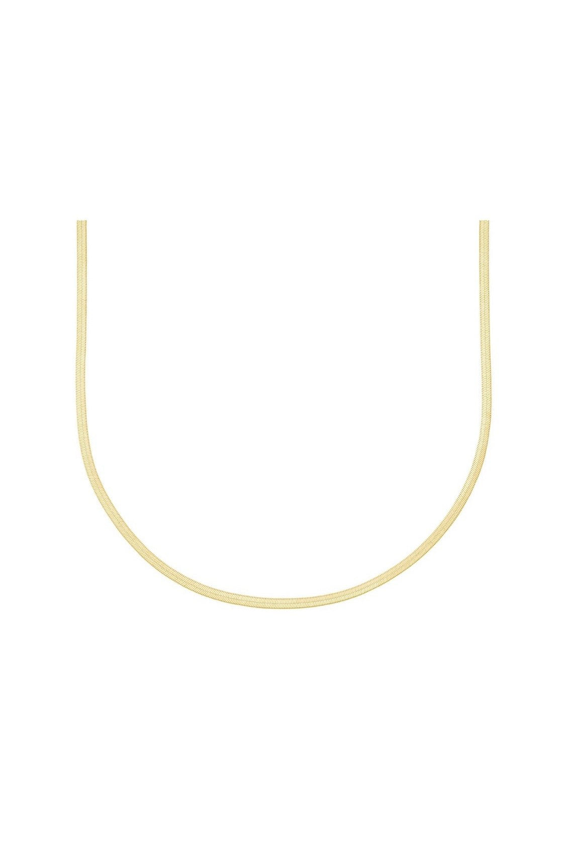 ELECTRIC PICKS PYTHON 3MM NECKLACE IN GOLD